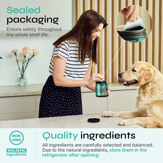 Calming Chews for Dog Anxiety Relief Calming Treats for Dogs Stress Separation