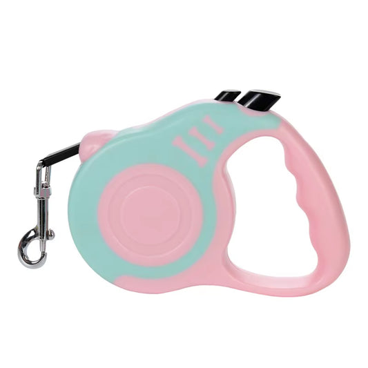 3M/5M Automatic Dog Leash Rope Nylon Retractable Dog Walking Running Leash Rope for Small Medium Dogs Accessories