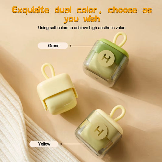 Mini Lint Rollers Pet Hair Remover Washable Reusable Clothes Dust Tools Cleaning Hair Plush Sticky Roller Ball Travel Lint Remover